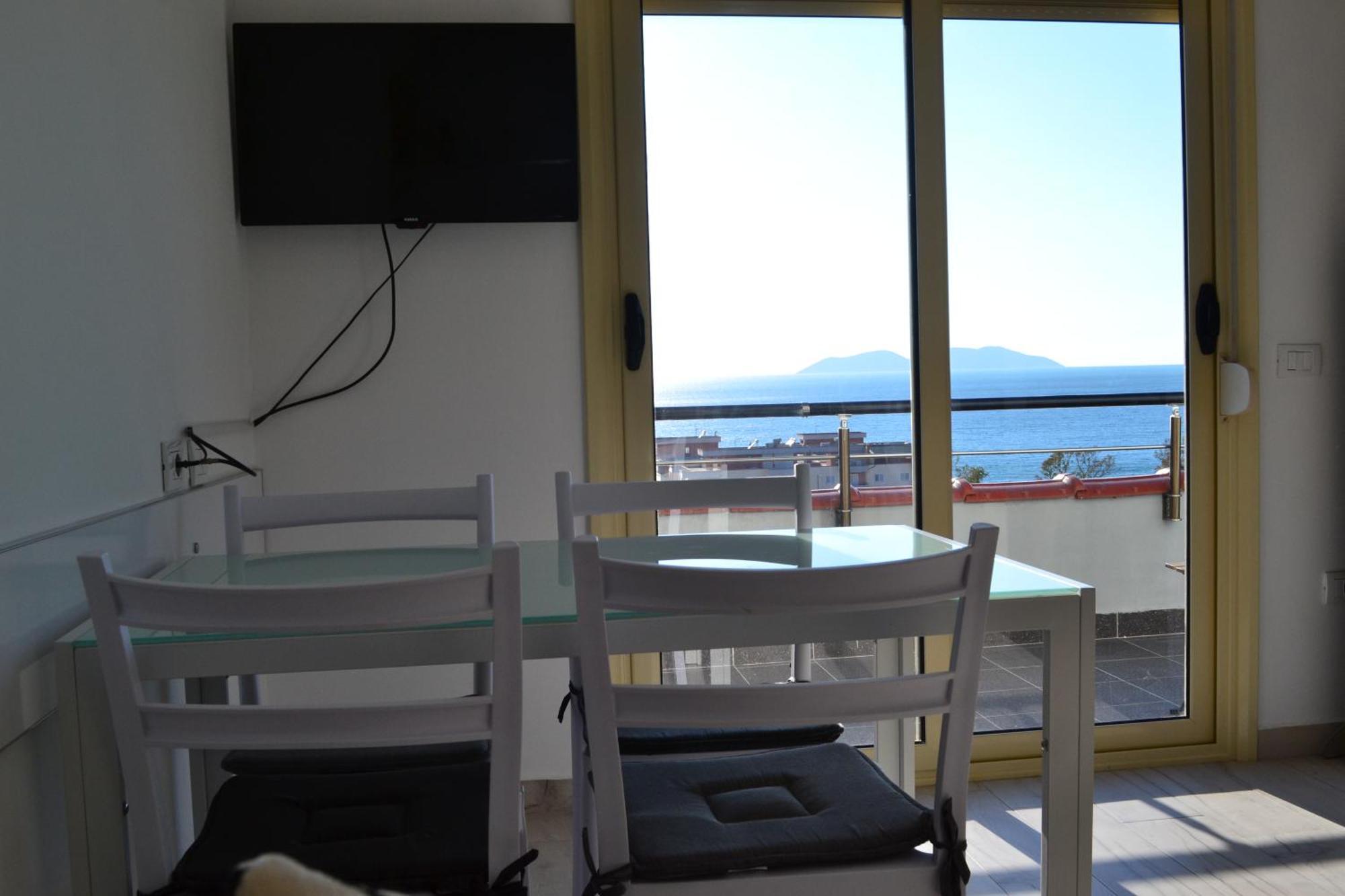 Апартаменти Seaview Penthouse Terrace & Garage Вльора Екстер'єр фото