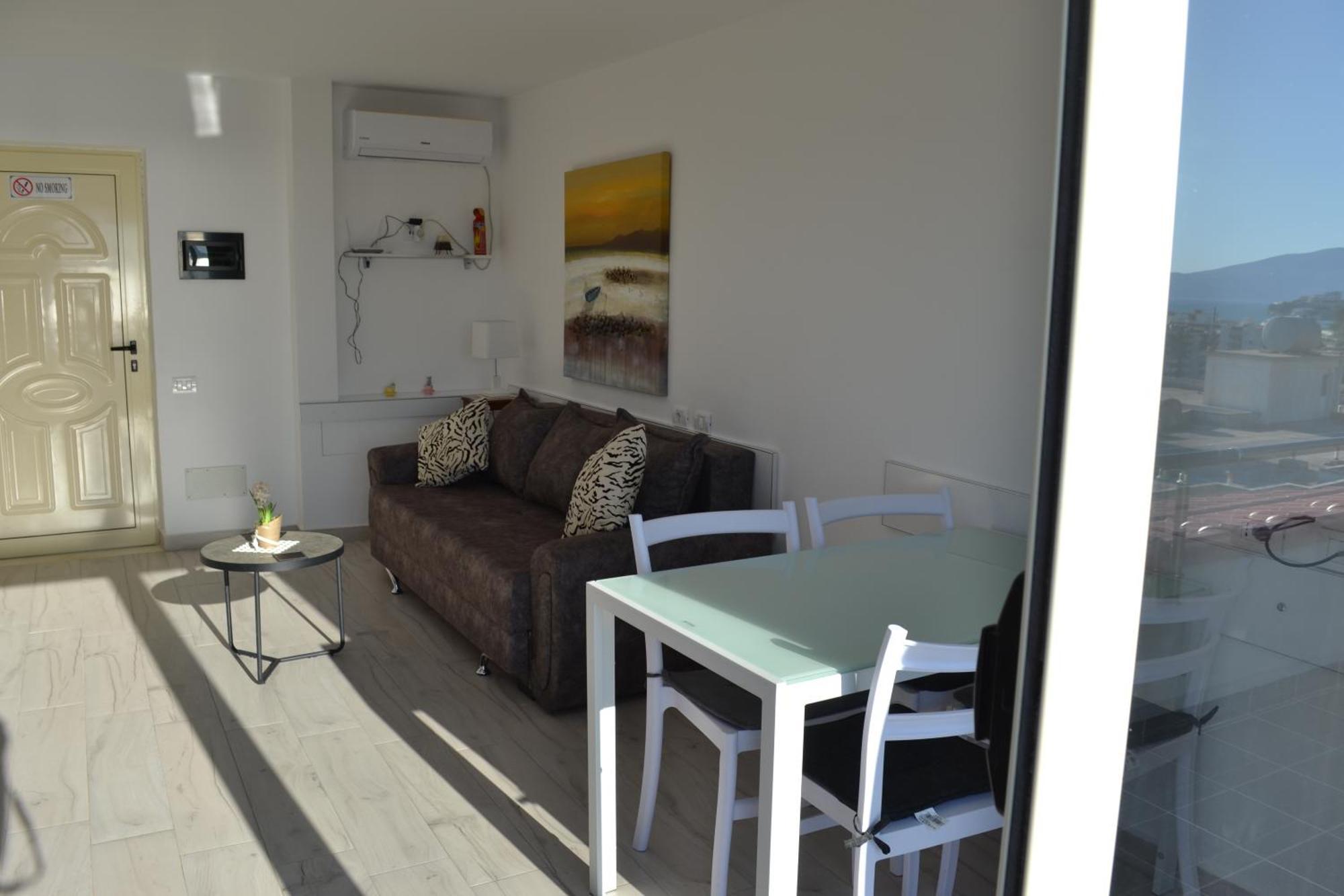 Апартаменти Seaview Penthouse Terrace & Garage Вльора Екстер'єр фото